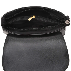 Geantă Crossbody pentru Femei, Curea de Umăr Reglabilă din PU, cu Decorațiune cu Ciucure