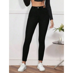 Blugi Skinny Cu Talie...