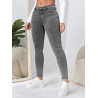 Blugi Skinny cu Buzunare Oblice pentru Femei – Confort și Stil Casual