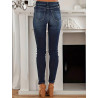 Pantaloni Skinny cu Talie Medie pentru Femei