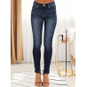 Pantaloni Skinny cu Talie Medie pentru Femei