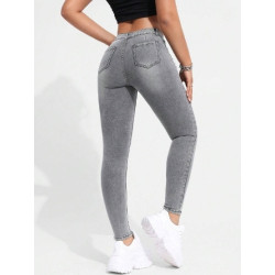 Blugi Skinny Albastru Deschis pentru Femei – Confort și Stil Fresh