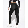 Blugi Skinny Negri cu Talie Înaltă pentru Femei