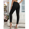 Blugi Skinny Casual Negri cu Buzunare pentru Femei