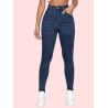 Blugi Skinny Casual pentru Femei cu Buzunare