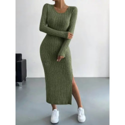 Rochie Bodycon cu Tăietură...