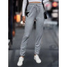 Pantaloni de Trening pentru Femei cu Imprimeu Stele, Talie Reglabilă și Tiv Plisat