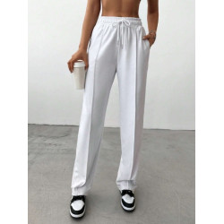 Pantaloni de Trening cu Șnur Reglabil la Talie pentru Femei