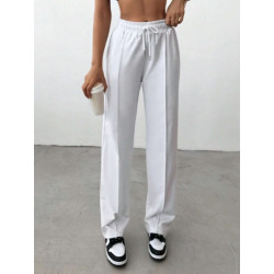 Pantaloni de Trening cu Șnur Reglabil la Talie pentru Femei