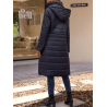 Palton Puffer cu Glugă și Închidere cu Fermoar
