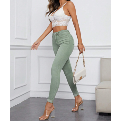 Blugi Skinny cu Talie...