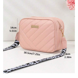 Geantă Crossbody Pătrată Matlasată pentru Femei