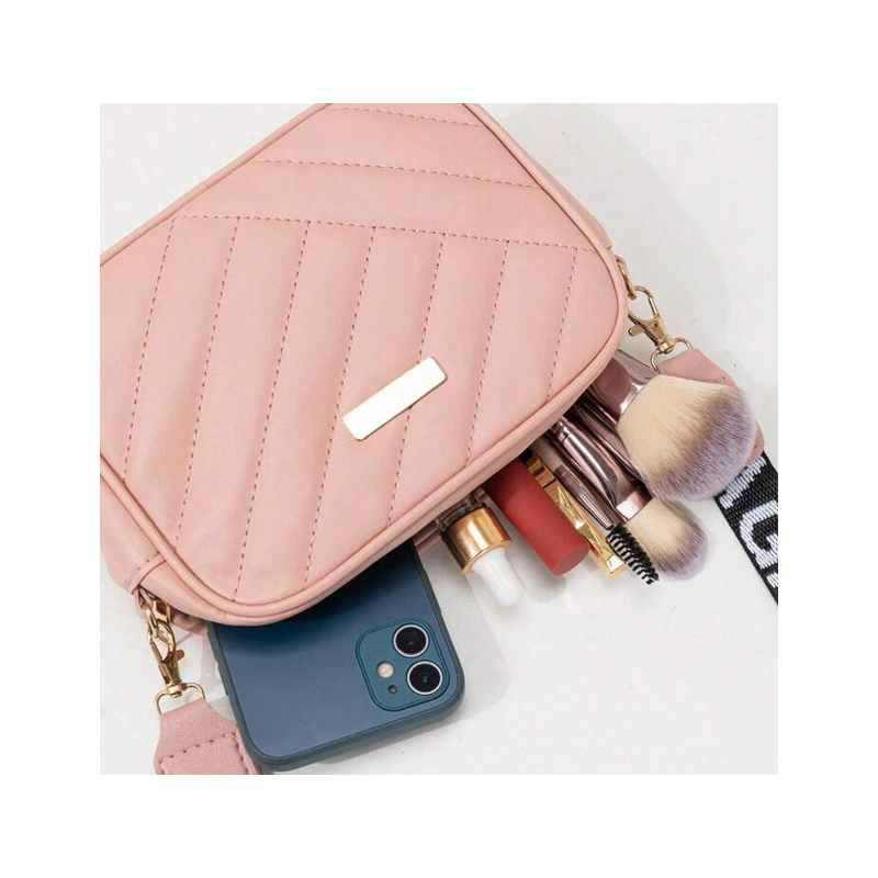 Geantă Crossbody Pătrată Matlasată pentru Femei